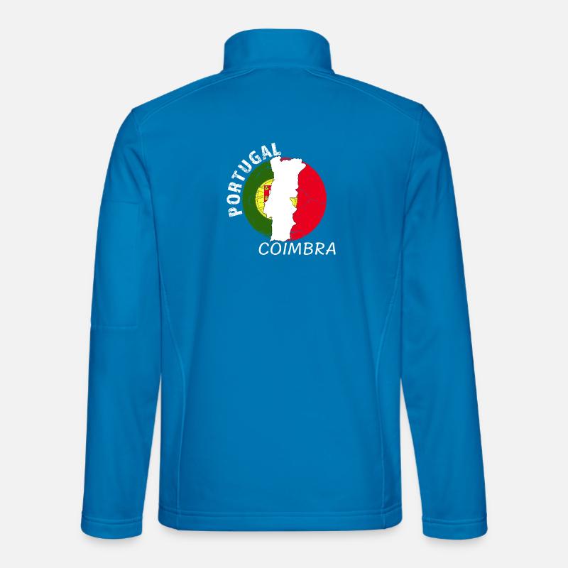 Coimbra - Unisex Softshelljacke - Lichtblau