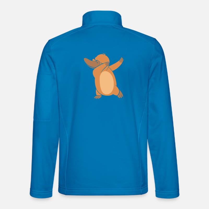 Platypus Platypus Platypus - Unisex Softshell Jacket - light blue