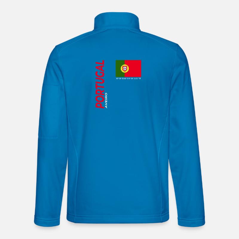 Aveiro - Unisex Softshell Jacket - light blue