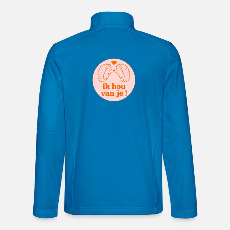 Ich liebe dich – Igel Unisex Softshelljacke