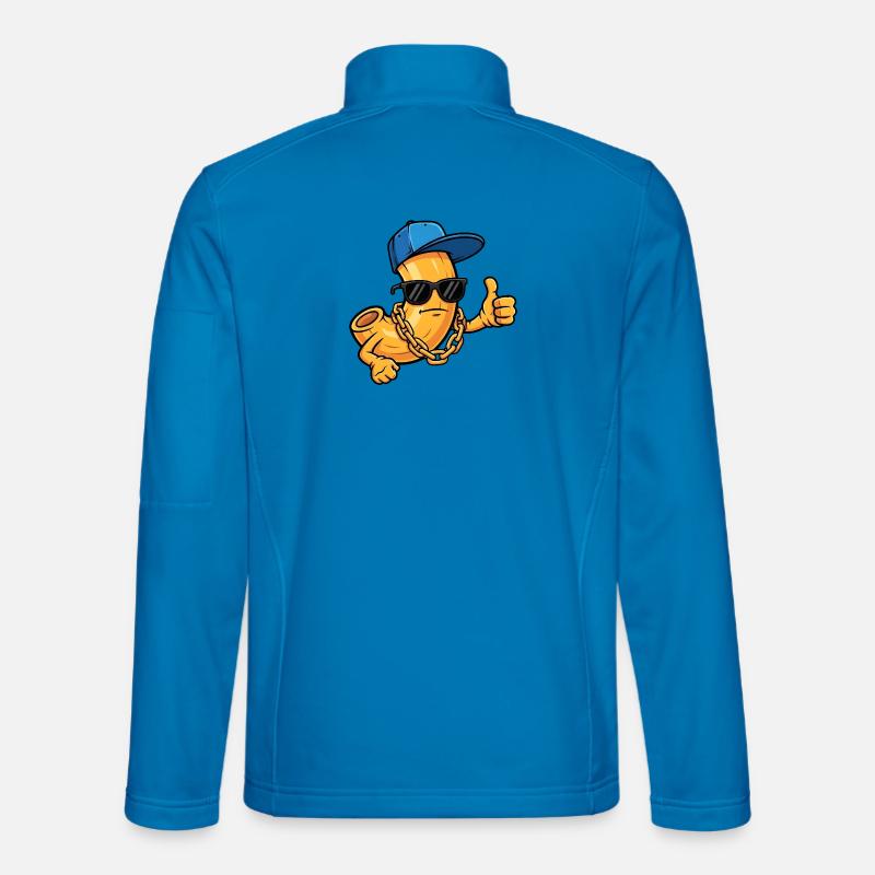 Mac n Cheese - Unisex Softshelljacke - Lichtblau