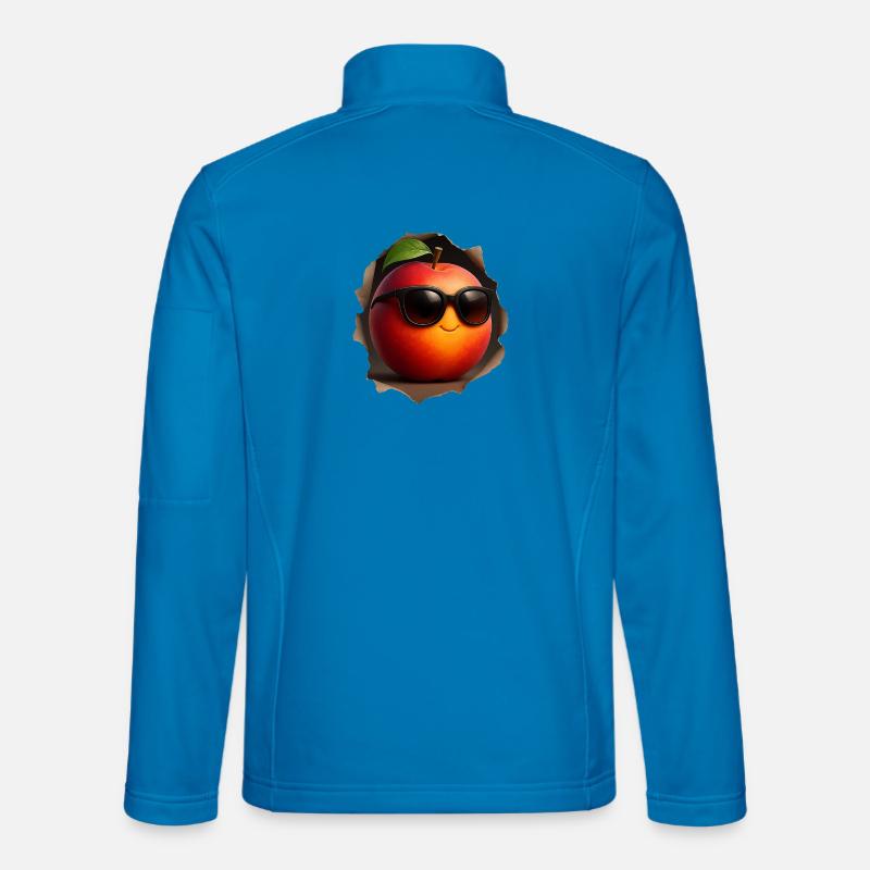 Nectarine Fruit Peach Unisex Softshell Jacket