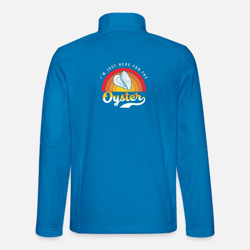 Oysters - Unisex Softshell Jacket - light blue