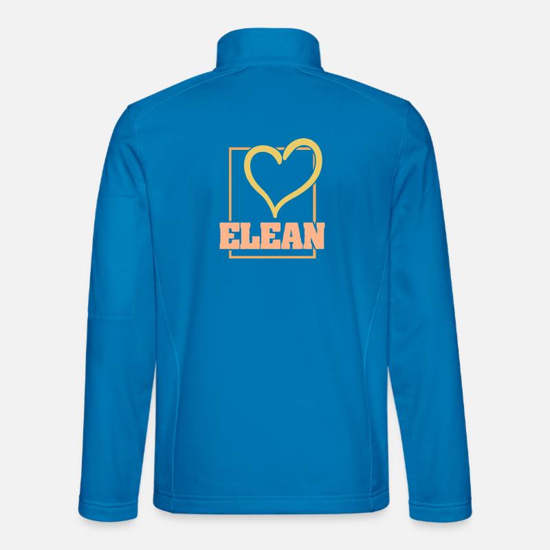 Herz Elea - Unisex Softshelljacke - Lichtblau