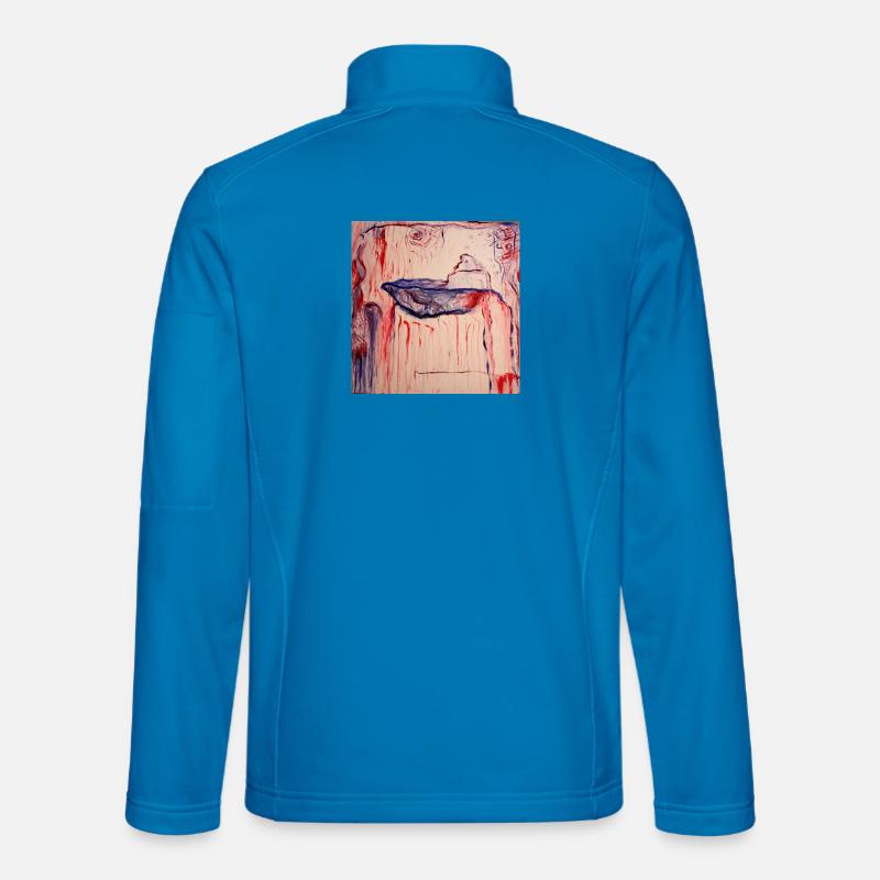 Bhuddas Cave - Unisex Softshelljacke - Lichtblau