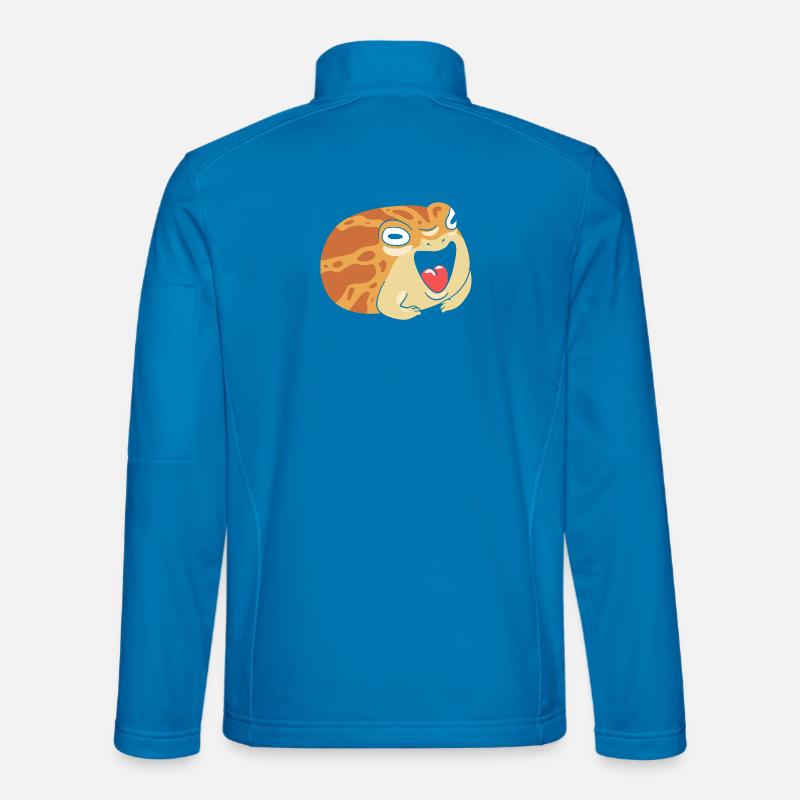 Frosch - Unisex Softshelljacke - Lichtblau