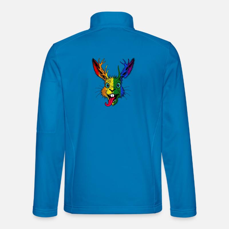 Rainbow Raurackl - Unisex Softshell Jacket - light blue