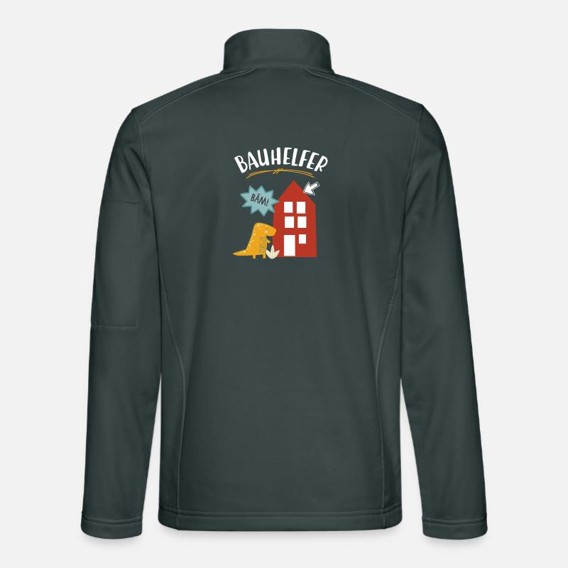 Construction Workers House Construction Construction Craftsmen Unisex Softshell Jacket