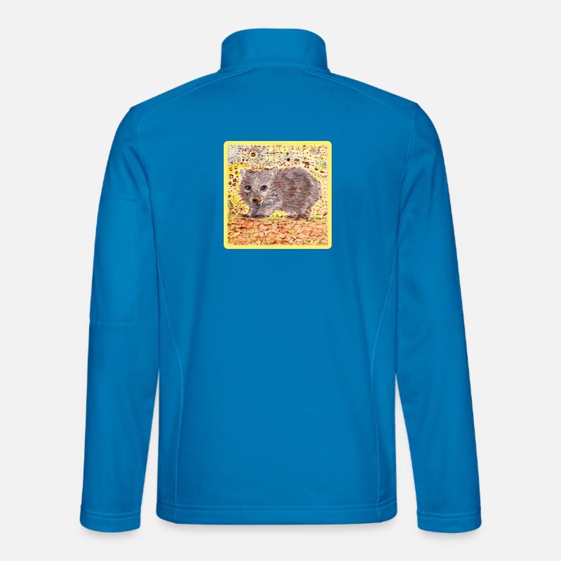 Wombat - Unisex Softshell Jacket - light blue