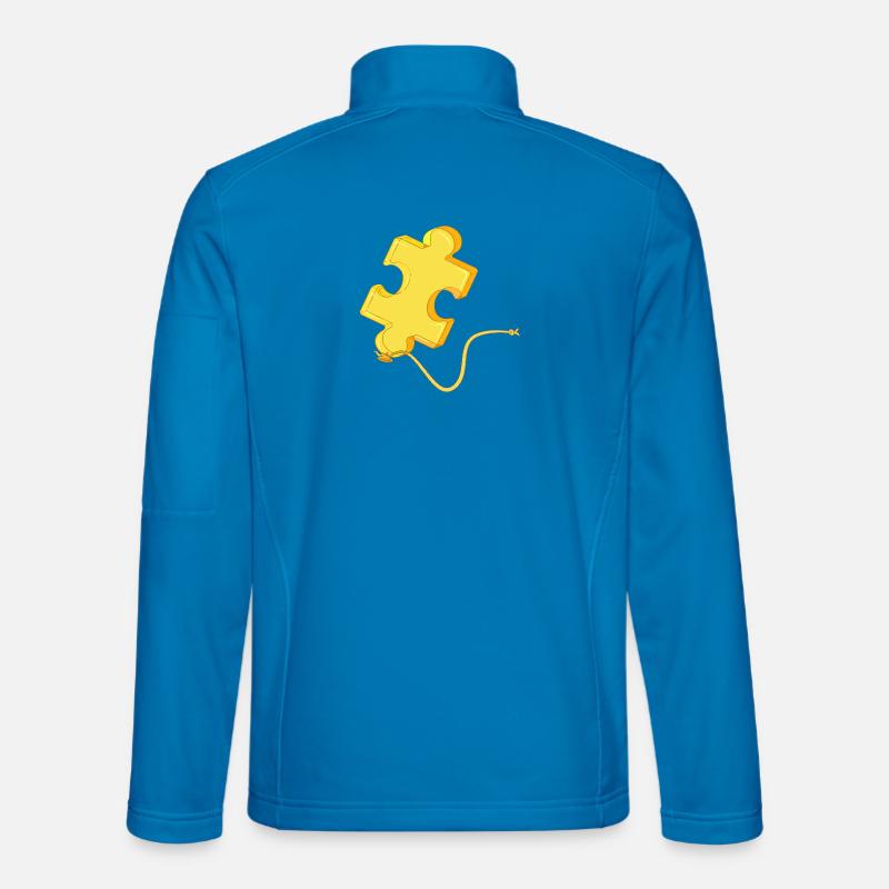 DESCARTES - Unisex Softshelljacke - Lichtblau
