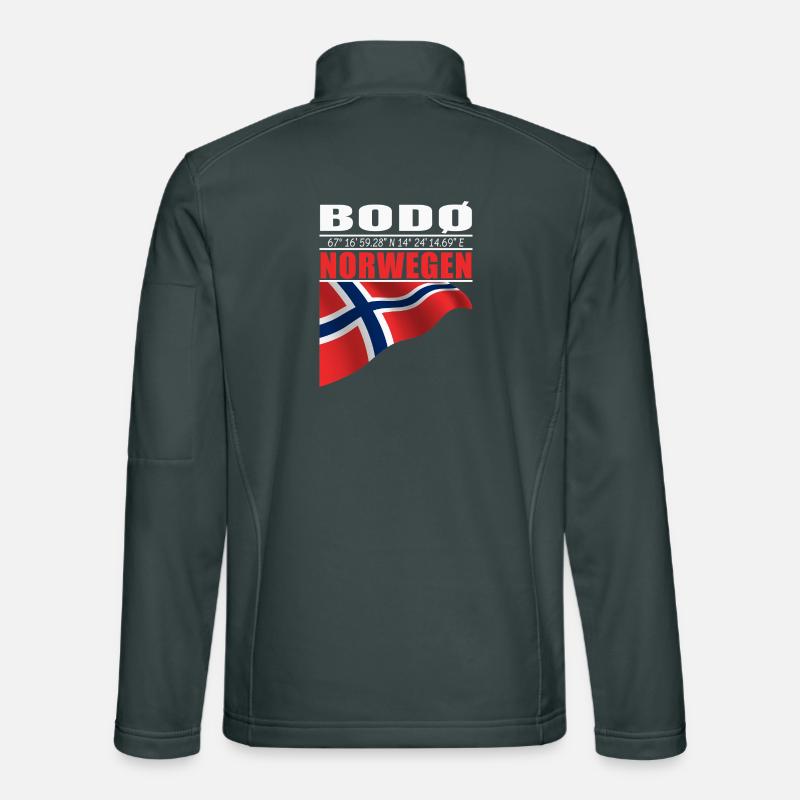 BODØ Veste en tissu softshell Unisexe