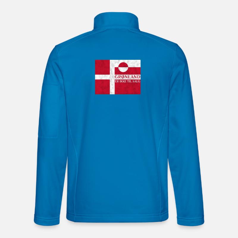 Grønland Ikke Til Salg - Unisex Softshell Jacket - light blue