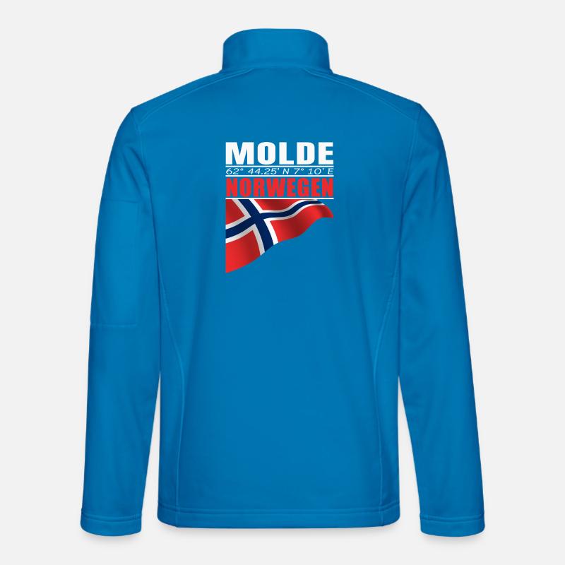 Molde - Unisex Softshelljacke - Lichtblau