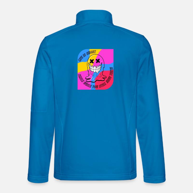 Life & Teeth.POP - Unisex Softshell Jacket - light blue