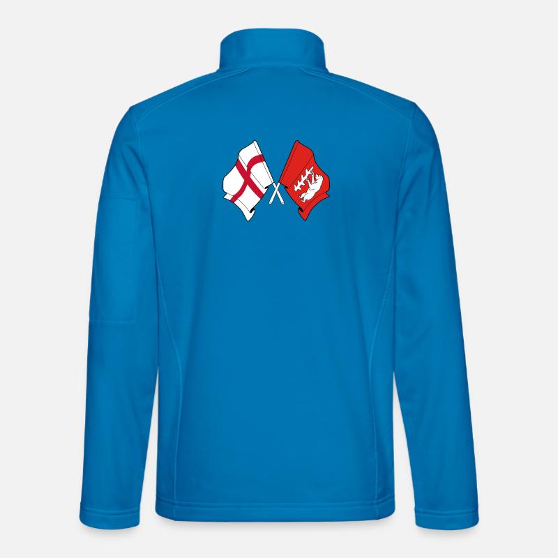 Warwickshire & England - Unisex Softshell Jacket - light blue