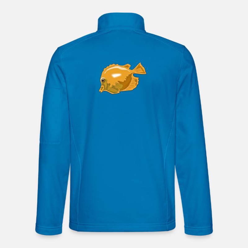 Fisch Unisex Softshelljacke