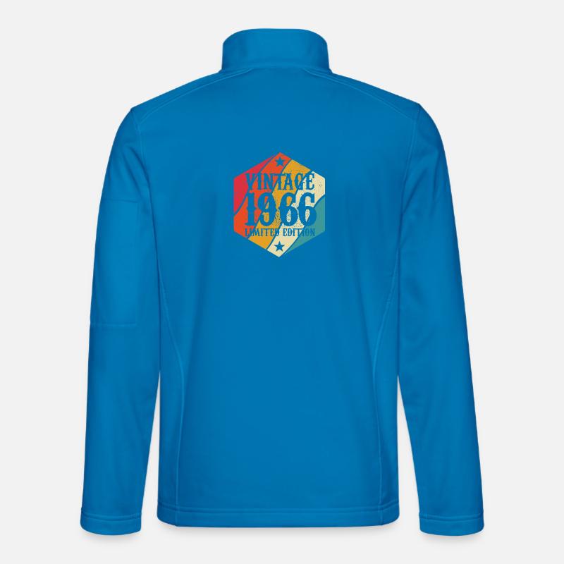 Limited Edition 1966 Birthday Gift - Unisex Softshell Jacket - light blue