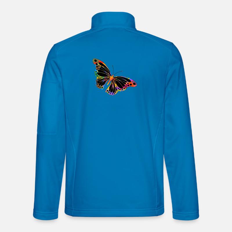 Schmetterling Unisex Softshelljacke