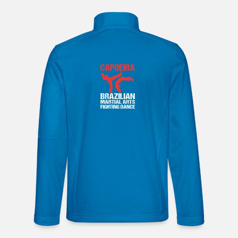 Capoeira - Unisex Softshelljacke - Lichtblau