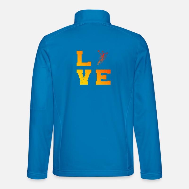 Clear handball message for men - Unisex Softshell Jacket - light blue