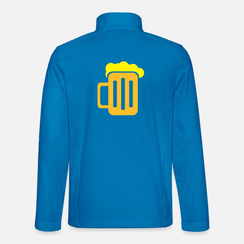 Glas Bier Unisex Softshelljacke