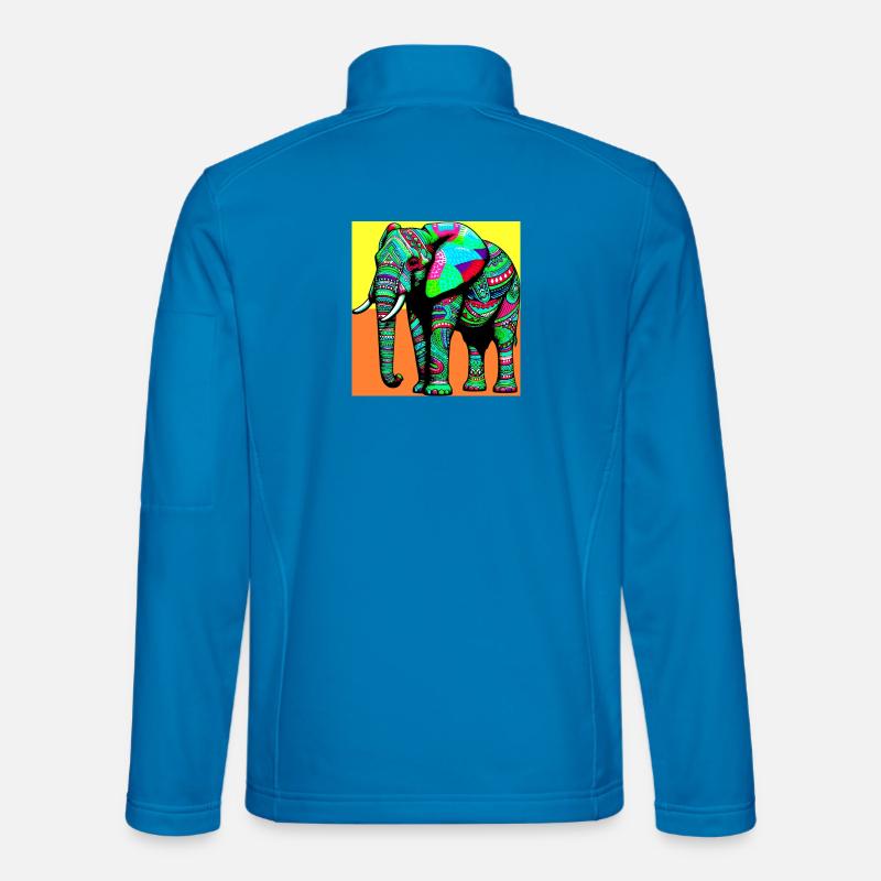 elephant - Unisex Softshell Jacket - light blue