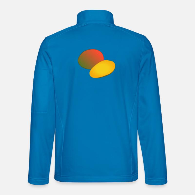 Tropical Mango Duo Gradient Unisex Softshell Jacket