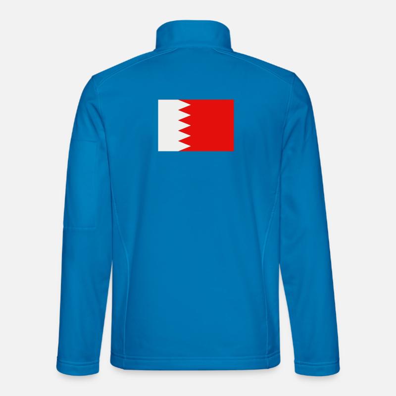 Drapeau de Bahreïn Veste en tissu softshell Unisexe
