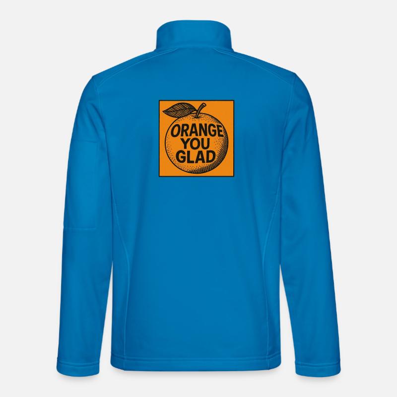 Orange You Glad Jun Tee - Veste en tissu softshell Unisexe - bleu clair