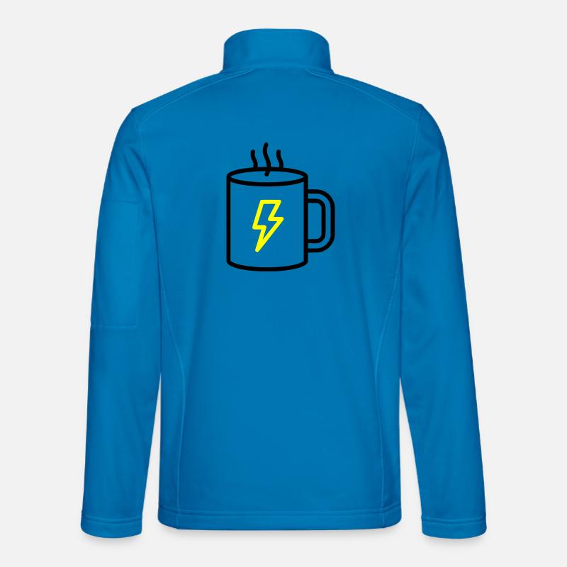 Kaffeebecher Blitz Energie Unisex Softshelljacke