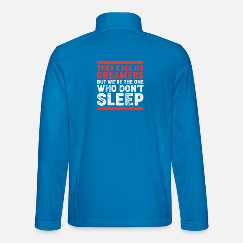 Entrepreneur Workaholic - Unisex Softshell Jacket - light blue