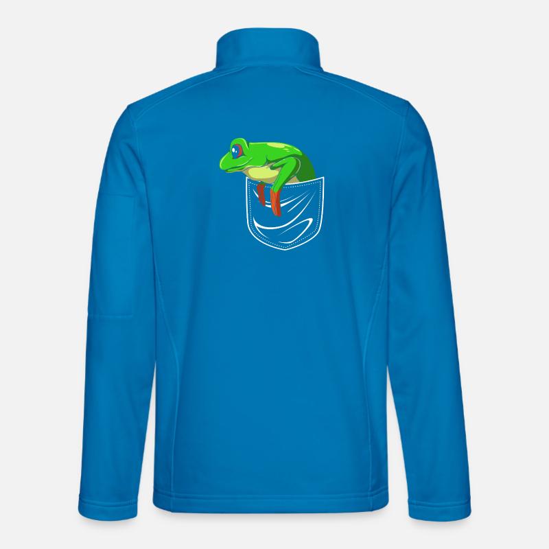Frog Tree Frog - Unisex Softshell Jacket - light blue