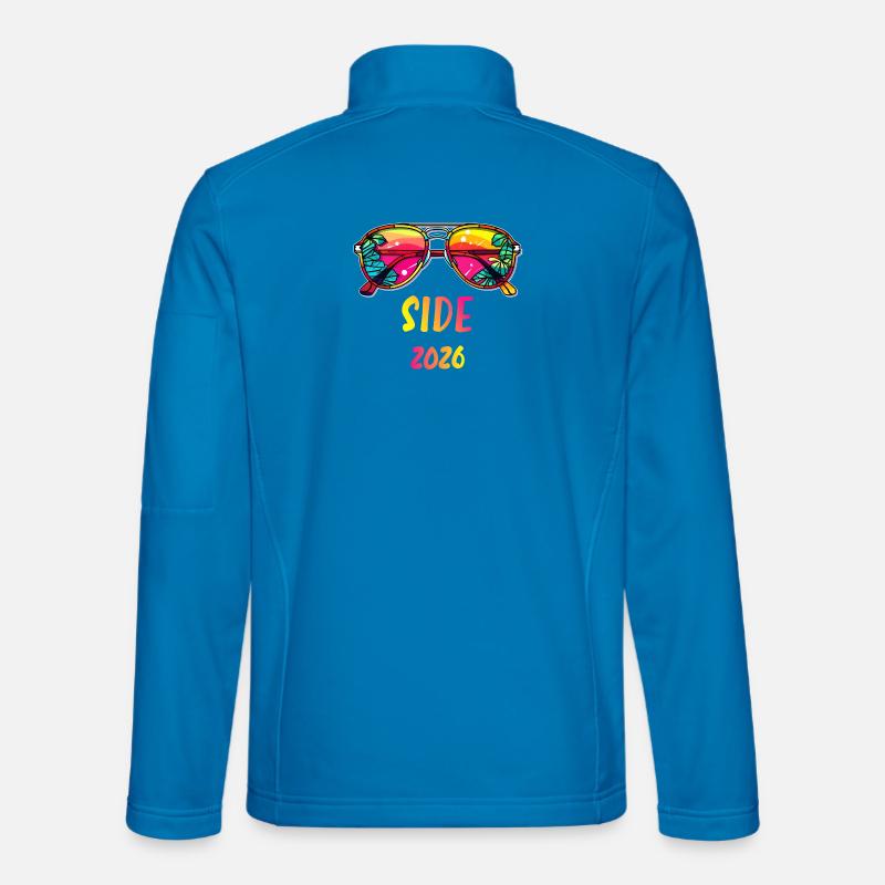 Side 2026 Neon Sunglasses - Unisex Softshell Jacket - light blue