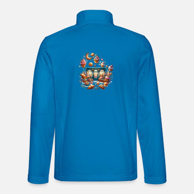 Whimsian Bakery Dream - Unisex Softshell Jacket - light blue