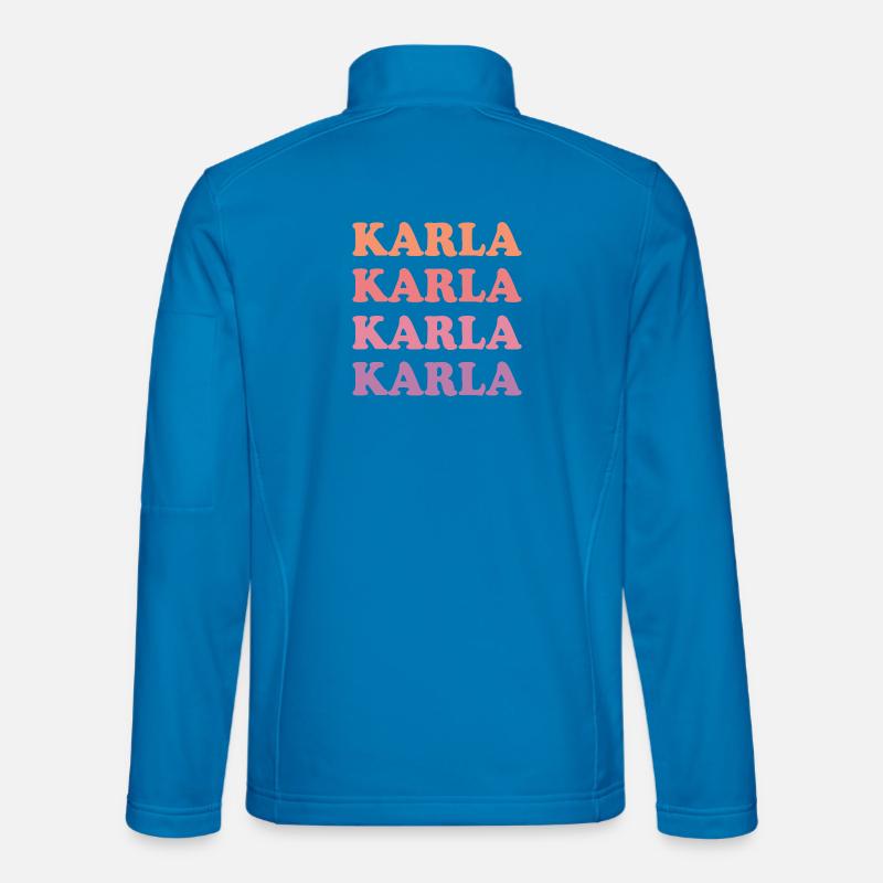 Karla comme prénom Veste en tissu softshell Unisexe