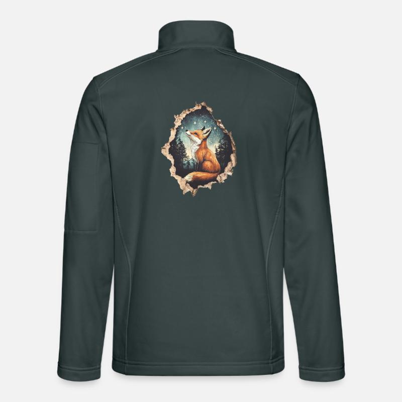Fox Stars Unisex Softshell Jacket