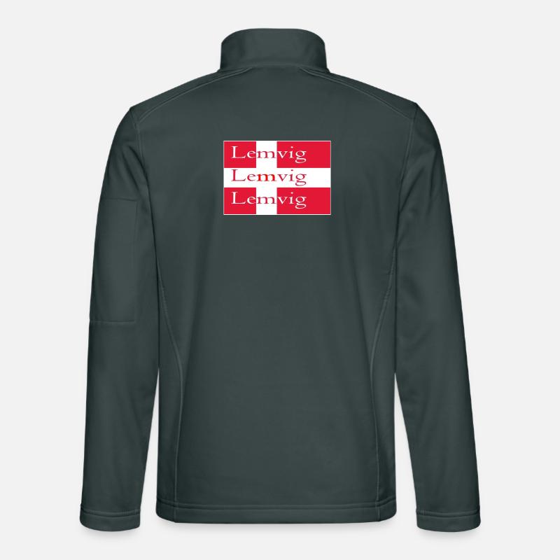 Drapeau Lemvig Veste en tissu softshell Unisexe