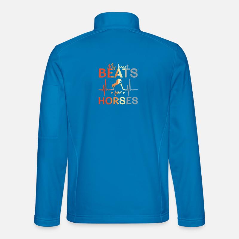 Ich liebe Reiten Unisex Softshelljacke