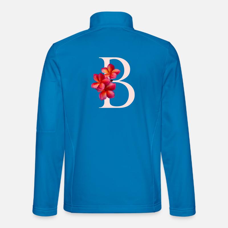 B Flower - Unisex Softshell Jacket - light blue