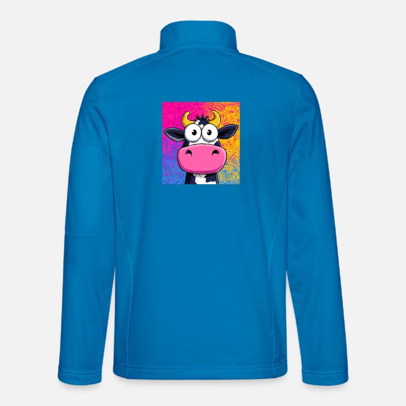 vache Veste en tissu softshell Unisexe