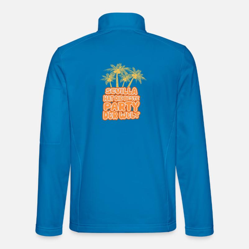 Sevilla - Unisex Softshelljacke - Lichtblau