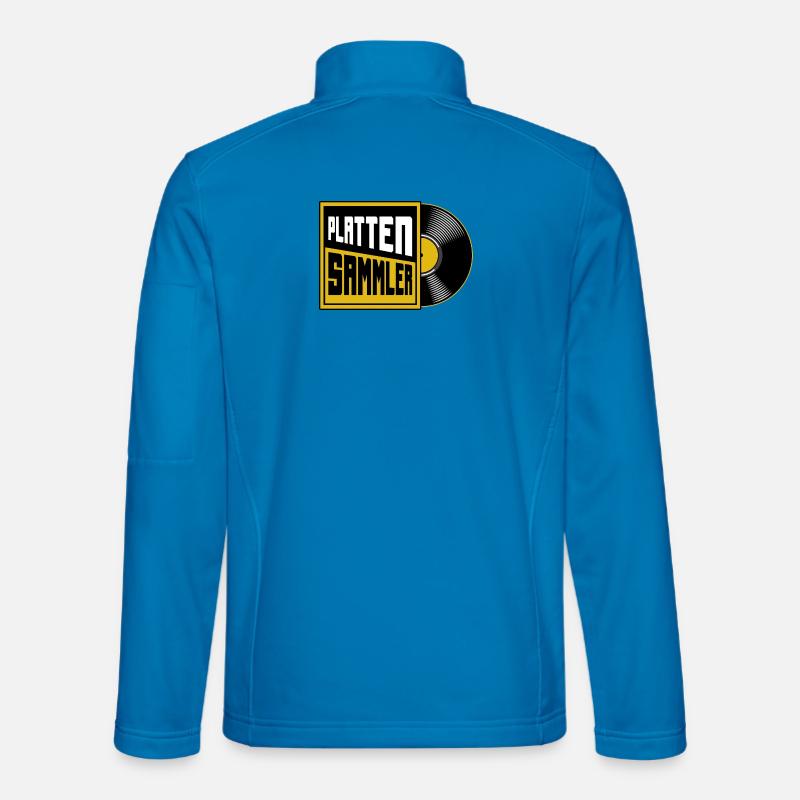 Record Collector Vinyl Lover Unisex Softshell Jacket
