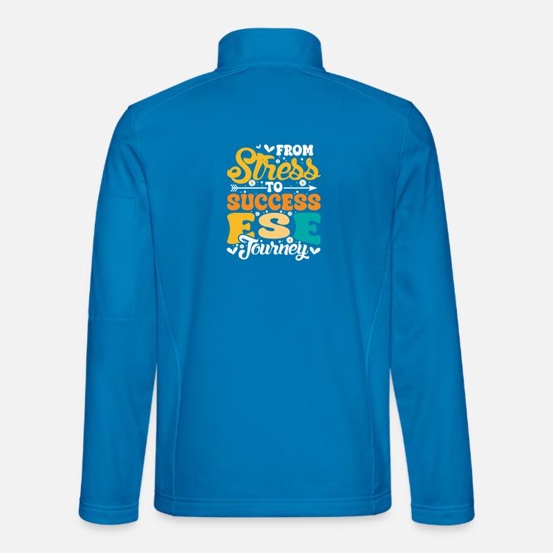 Gifts for ESE Teachers - Unisex Softshell Jacket - light blue