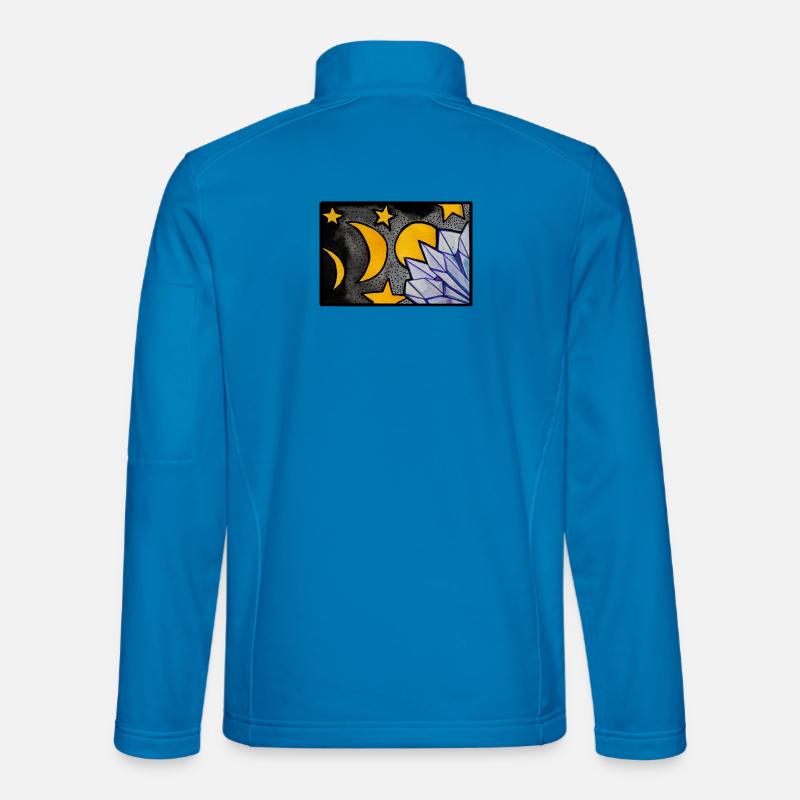 Moonlit Crystal Dream Unisex Softshell Jacket