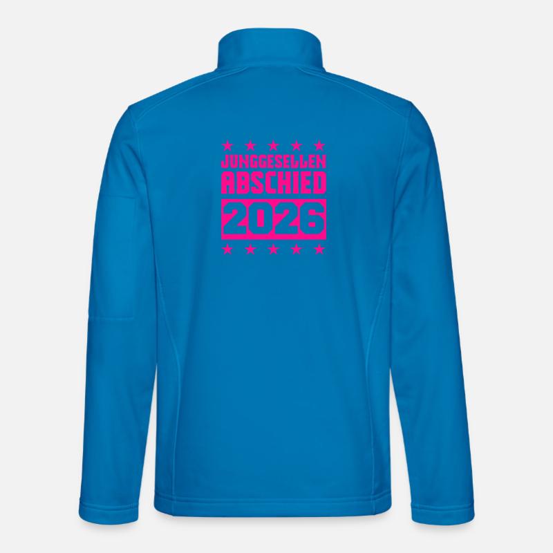junggesellenabschied 2026 - Unisex Softshelljacke - Lichtblau