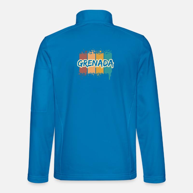 Gift for Grenada - Unisex Softshell Jacket - light blue