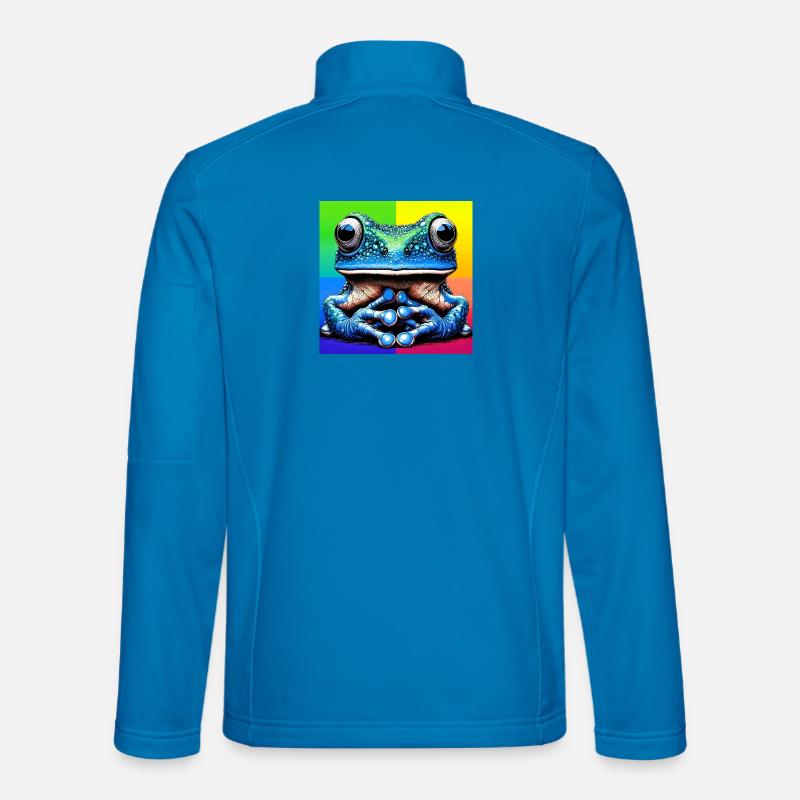 frog - Unisex Softshell Jacket - light blue