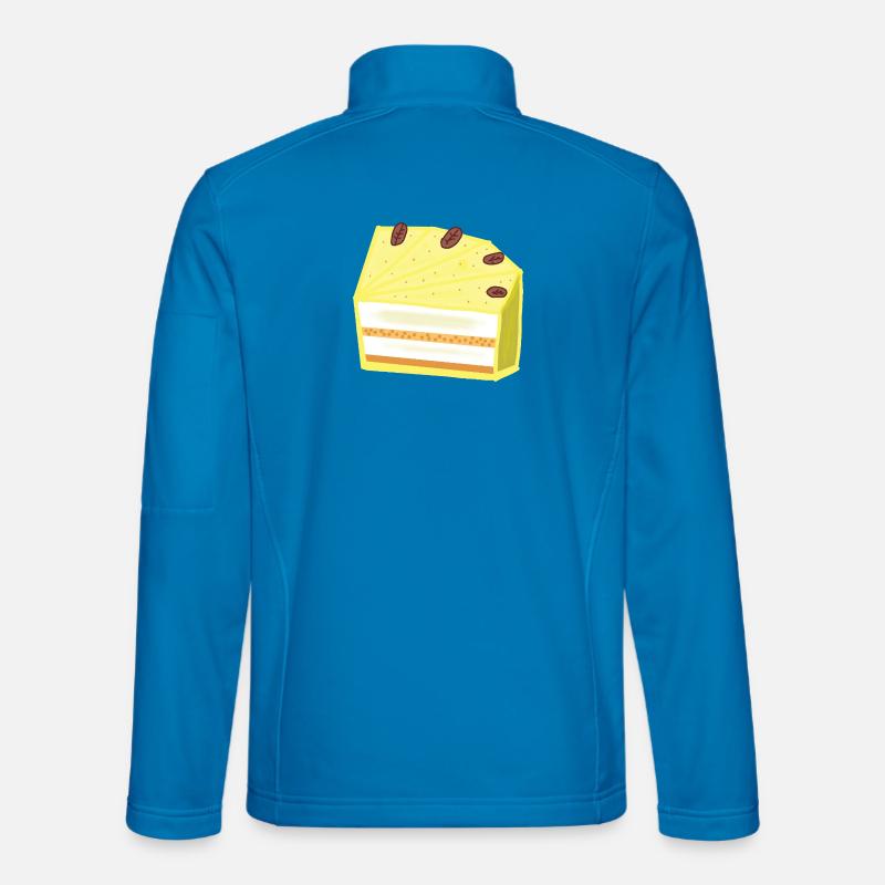 Cake Bakery Confectionery Baking Baker - Unisex Softshell Jacket - light blue