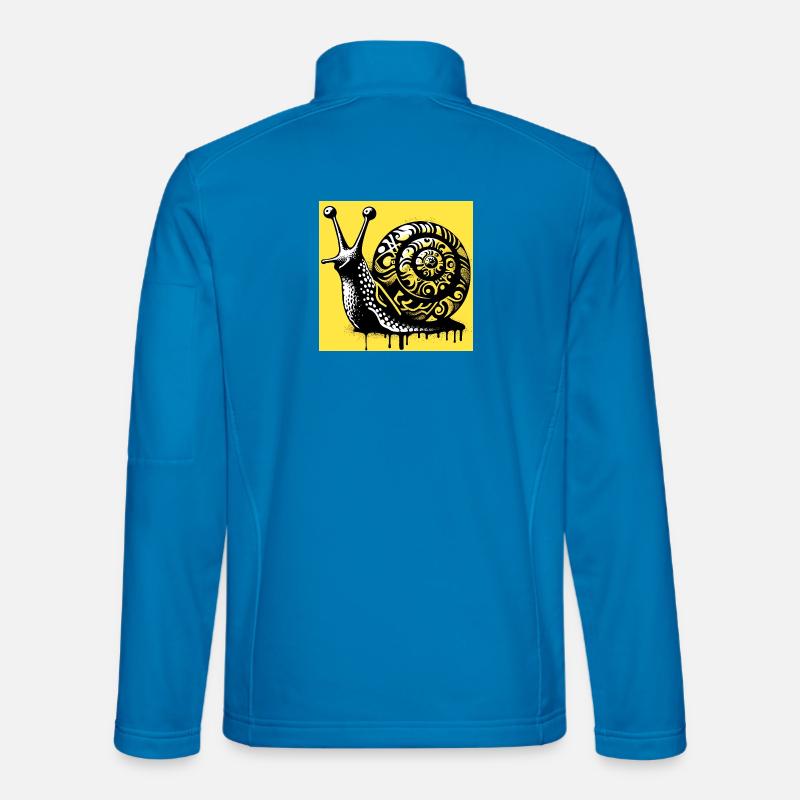 Snail - Unisex Softshell Jacket - light blue