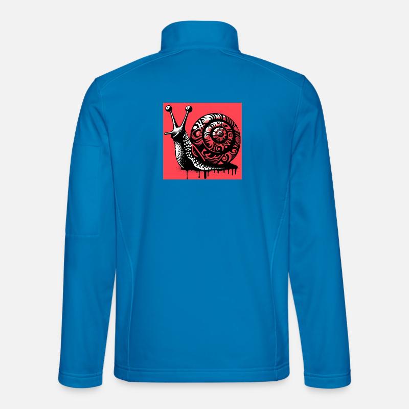 Snail - Unisex Softshell Jacket - light blue